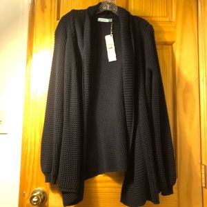 Goddis Knit Oversized Sweater Navy Size S/M